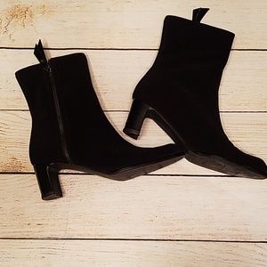 Stuart Weitzman Knit Ankle Boots